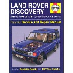 Land Rover værksteds manual for Discovery 1, 3016